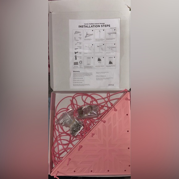 STUFFED ANIMAL CORNER STORAGE SHELF - Picture 3 of 4